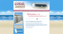 Desktop Screenshot of coralsandsapartments.com